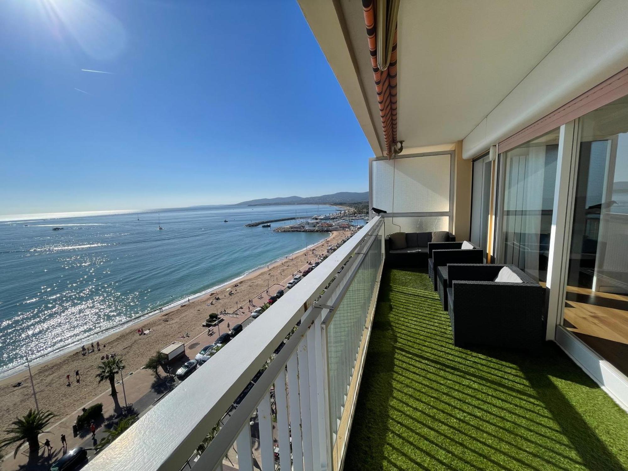 Frejus Plage - T2 -Vue Mer Feerique 외부 사진