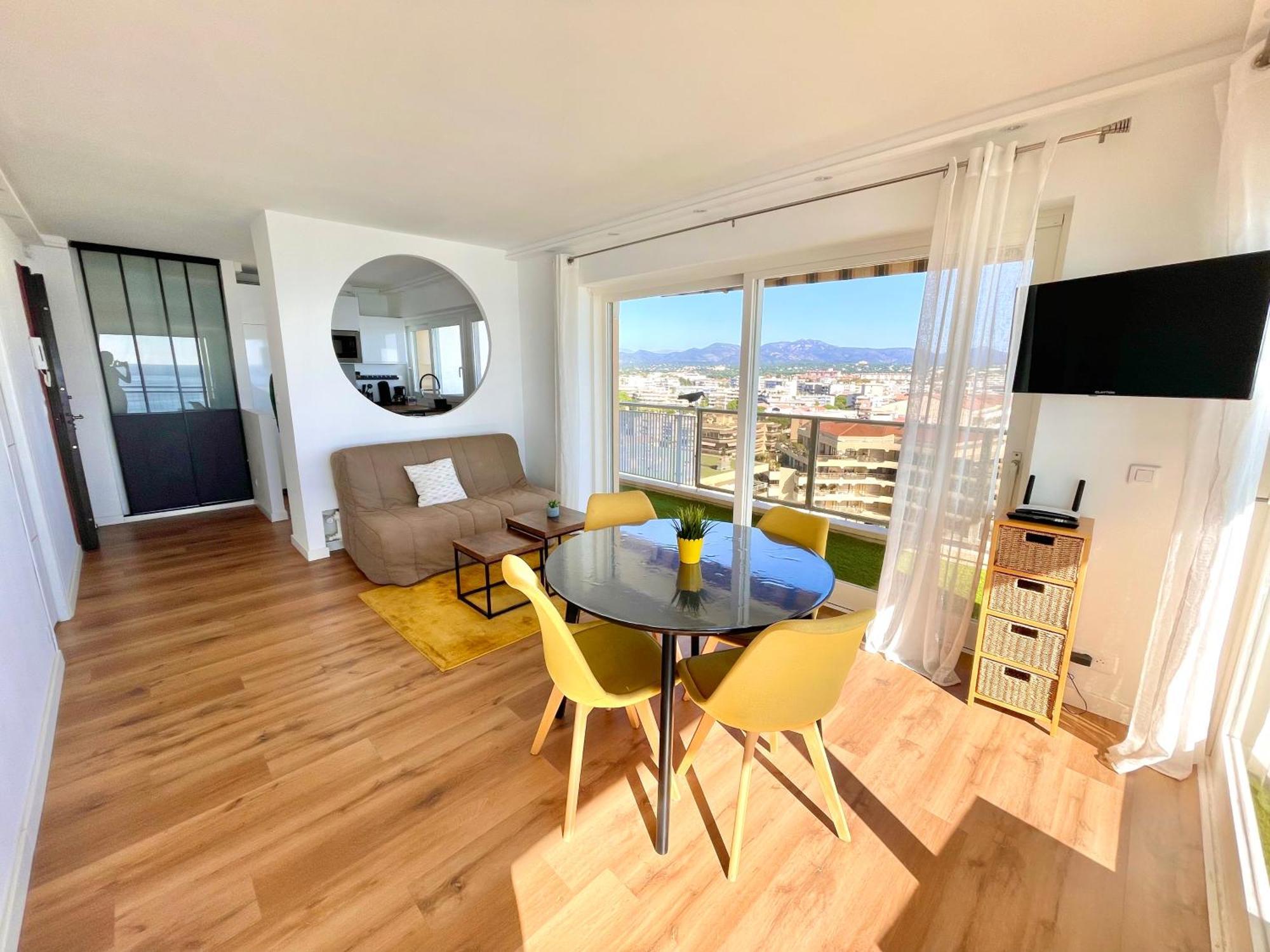 Frejus Plage - T2 -Vue Mer Feerique 외부 사진
